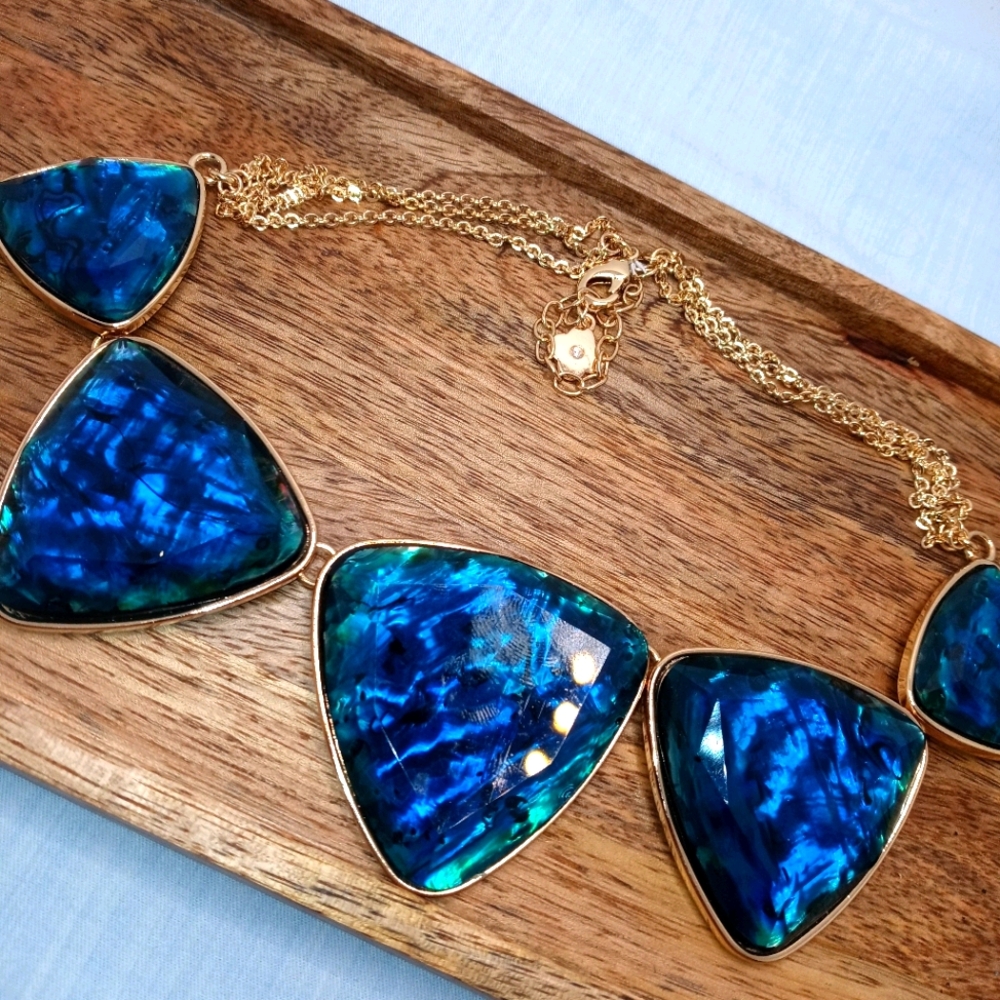 Stunning Blue Statement Necklace